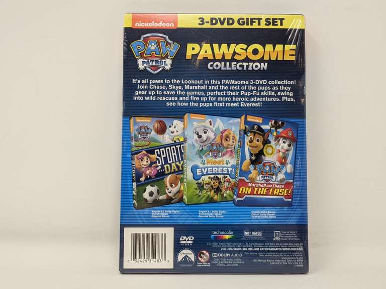 Paw Patrol Pawsome Collection 3 DVD Set - Dutch Goat