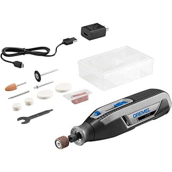 Dremel 4 Volt Cordless MultiPurpose Rotary Tool Kit Dutch Goat