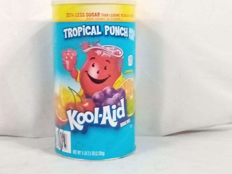 Kool-Aid Powdered Drink Mix Tropical Punch – 5lb (2.5oz) Canister