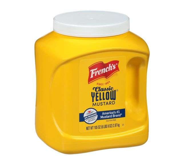 French's Classic Yellow Mustard – 105 oz