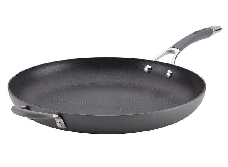 Circulon Radiance Hard-Anodized Jumbo French Skillet β 14" Grey