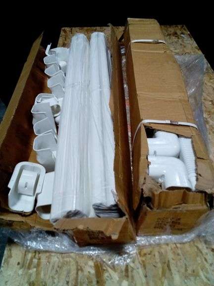 Lot of 2 Air Conditioner PVC Duct Cover Line Set – 75x65 Series 16 16-Pcs