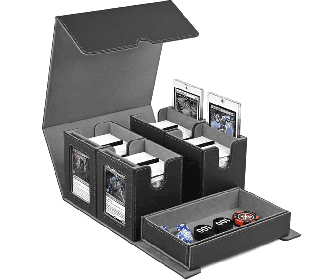 GameStop Premium Deck Case Kit: 5 in 1 Deck Cases w/Dice Tray