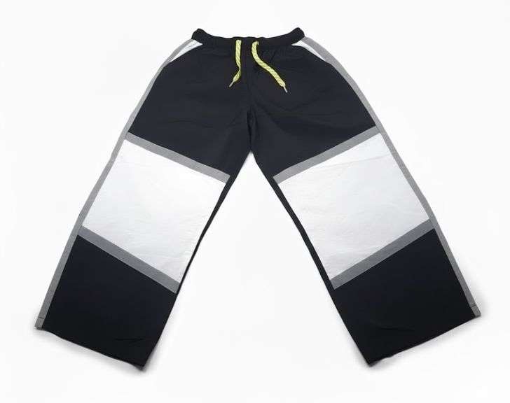 ASOS Woman's Canvas Athletic Shorts Sz 2 Black & Grey