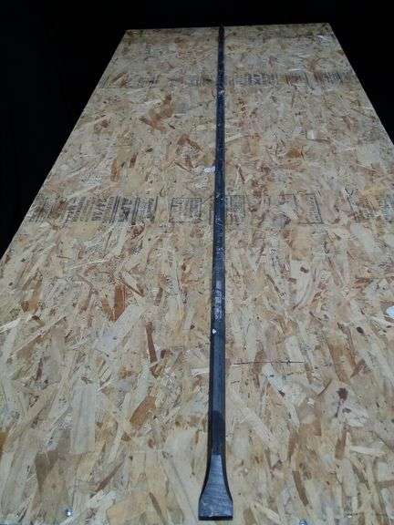 Digging Bar with Flat Chisel – Black 94.75"L