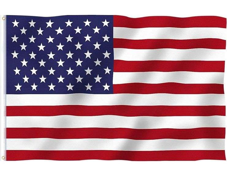 Durable American Flag for Outdoor β White/Blue/Red 3' x 5'
