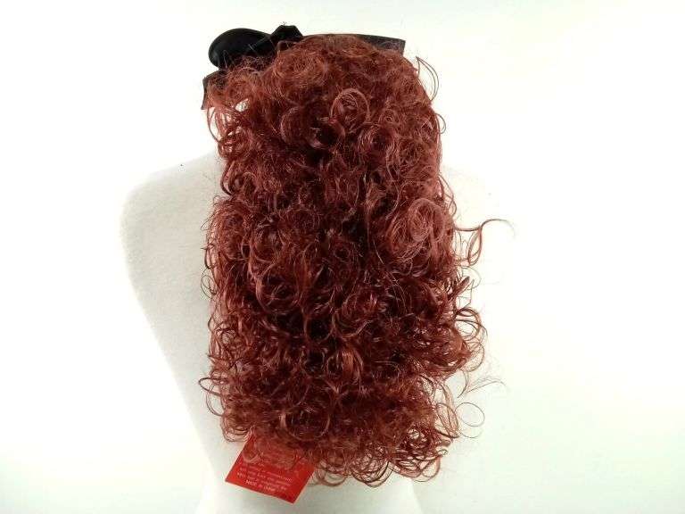 Lacey Costume Wig of New York Collection Curly Fall Hair Topper Color:Auburn 15"