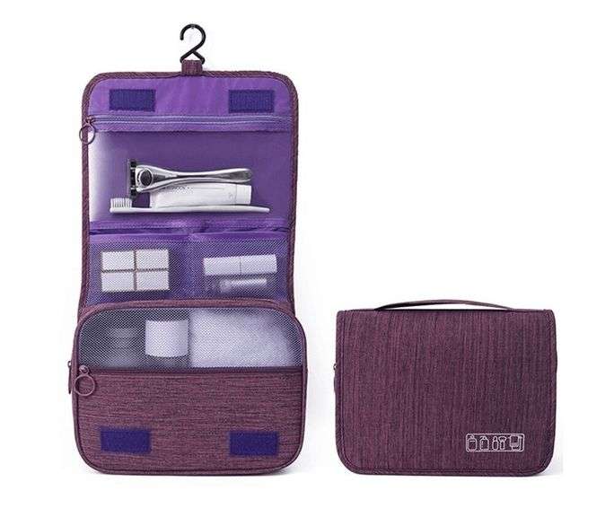 Portable Travel Hanging Toiletry Bag – 9.84" x 7.87" x 3.94" RH520