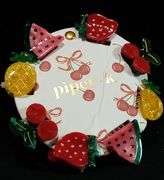 Piper K, Summer Fruit Claw Hair Clips
