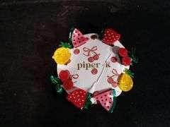 Piper K, Summer Fruit Claw Hair Clips