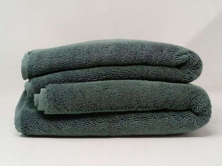 Super-Plush Hand Towels – Botanical Green