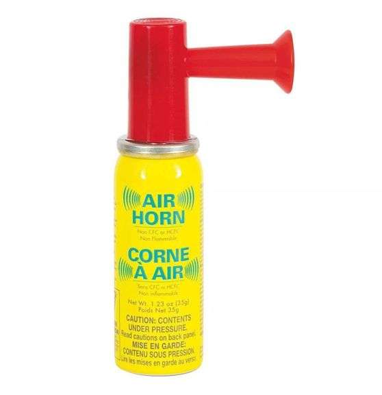 Lot of 4 321 Party! Portable Handheld Air Horn – 1.23 oz ea.