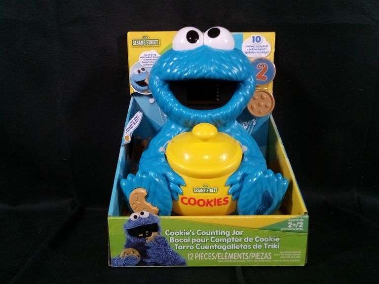 Sesame Street, Cookie's Counting Jar, 12 Pieces