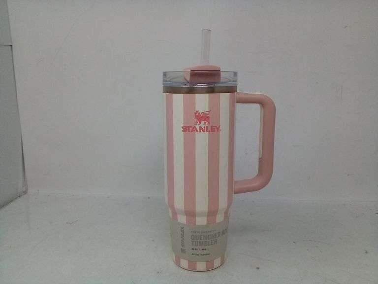 Stanley Flowstate Quencher H2.0 Tumbler with Straw & Handle – Peach Whip 30 oz