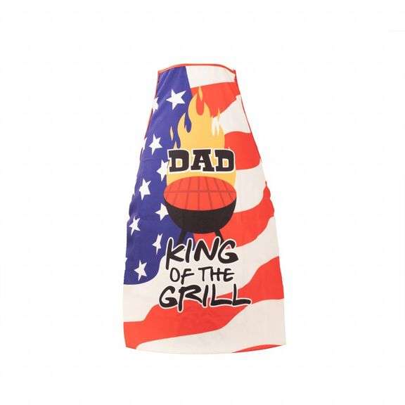R&K Sales "Dad King of the Grill" Dad Apron