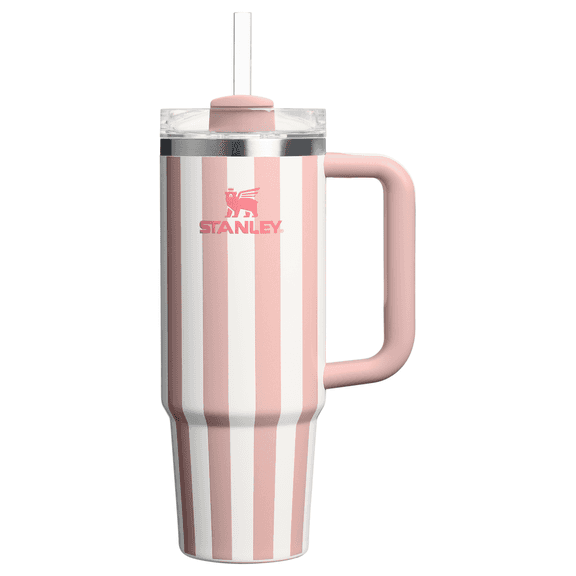 Stanley Flowstate Quencher H2.0 Tumbler with Straw & Handle – Peach Whip 30 oz