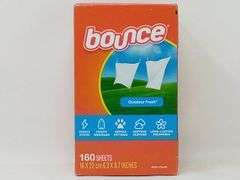 Bounce Outdoor Fresh Dryer Sheets – 6.3" x 8.7" 160 Sheets