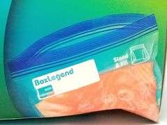 BoxLegend, Double Zipper Closure Freezer Bags, 140 Count