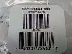 Super-Plush Hand Towels – Botanical Green