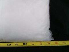 Lot Of 2 Square Cushion Filling, White, 15"