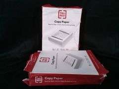Lot Of 2 TRU RED, Copy Paper, 92 Brightness, 8.5" x 11", 320 Oz, 500 Sheets