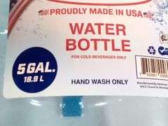 American Maid, 5 Gallon BPA-Free Water Bottle, Blue