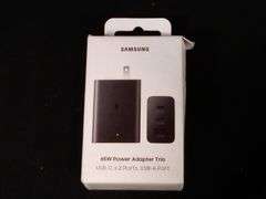 Samsung, 65W Power Adapter Trio, Black