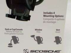 Scosche Stuck Up 4-in-1 Phone Mounting System