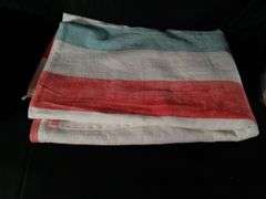 Lot Of 4 Kaufman, Oversized Cotton Beach Towels, Coral/Sea Glass, 2 Pack
