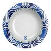 Dixie Ultra Compostable Bowls – White/Blue 20 oz 50 Count