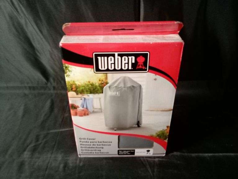 Weber Charcoal Grill Cover – Grey 18.5" x 24" x 32" 7175