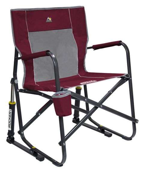 GCI, Freestyle Foldable Rocker Chair, Red
