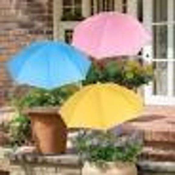 Tryly, Plant Shade Umbrellas For Garden & Potted Plant Sun Protection, 3 Pack