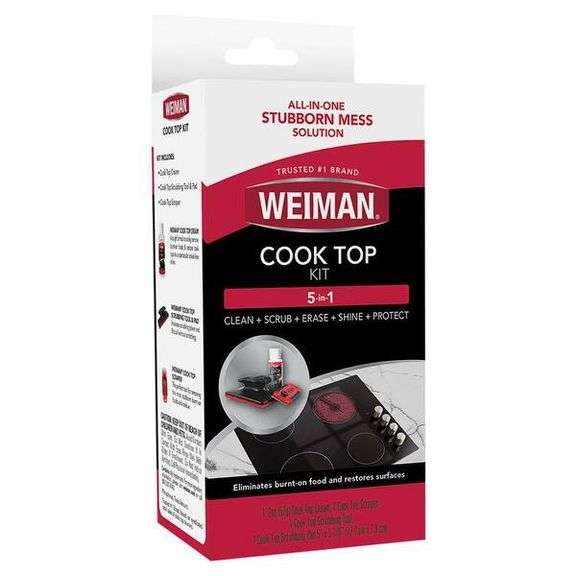 Weiman, 5 In 1 Cook Top Cleaning Kit