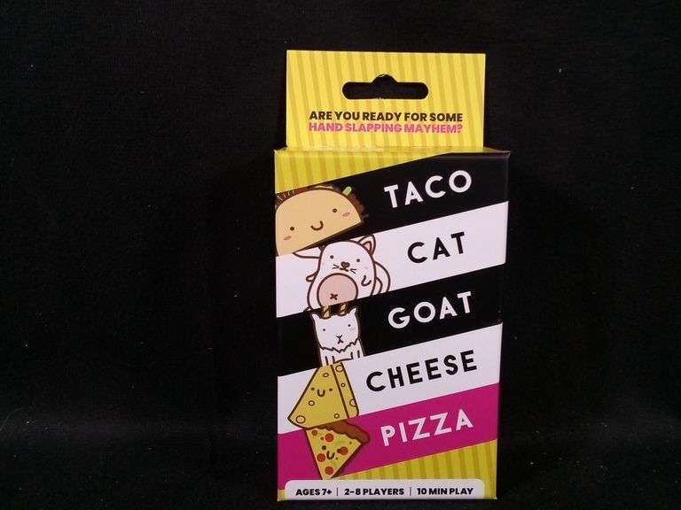 Dolphin Hat, Taco Cat Goat Cheese Pizza Card Game