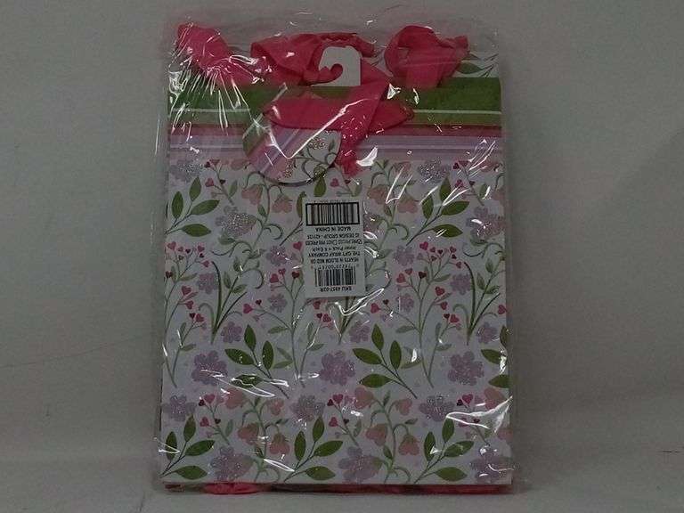 Hearts In Bloom Gift Bag, 6 Pack
