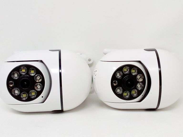 Wireless Network Smart Camera CB201, White, 2 Pack