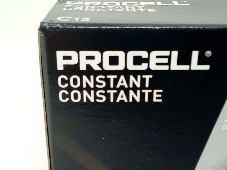 Lot Of 2 Duracell, Procell Constant Alkaline Batteries C12, 12 Pack