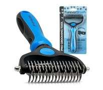 NuewayPets Furever Brush Pro Grooming Tool for Double-Coated Pets