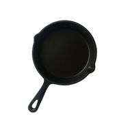 Lot of 2 Cast Iron Skillets – Black - 6" - (10" includes the handle)