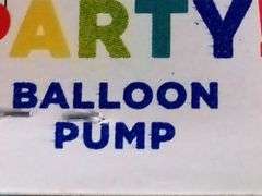 Lot Of 6 321 Party, Handheld Professional Balloon Pump