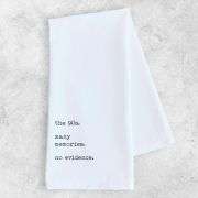 Lot Of 9 DEV D+CO, Artisan Habitations 'The 90s' Tea Towel, White