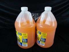 Lot Of 2 Rain-X, All Season 2 In 1 Windshield Washer Fluid, 128 Oz
