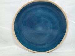 Lot of 6 Threshold Dinner Plate – Blue 10.5" Dia.