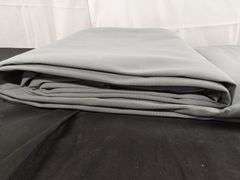 Heavy Duty Grey Tarp with Grommets