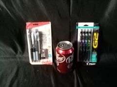 Assortment of 2 Pentel Color Shades & Pilot G2 Gel Roller Pens