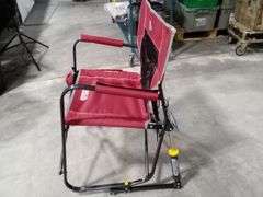GCI, Freestyle Foldable Rocker Chair, Red