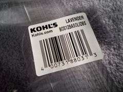 Lot Of 2 Kohl's, Sonoma The Quick Drying Bath Sheet, Lavender