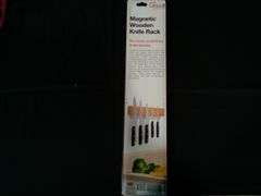Good Cooking, Magnetic Knife Strip, Strong Magnetic Wooden Knife Rack