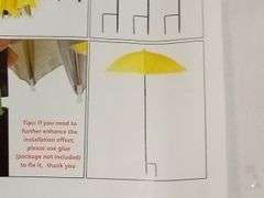 Tryly, Plant Shade Umbrellas For Garden & Potted Plant Sun Protection, 3 Pack